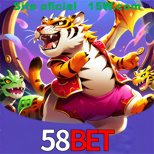 Imagem promocional da 58Bet mostrando a plataforma e suas vantagens